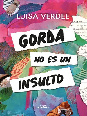 cover image of Gorda no es un insulto